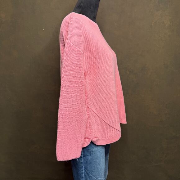 Talbots Petites Pima Cotton Sweater Light Pink Women’s XLP Soft Knit Pullover - Picture 3 of 10